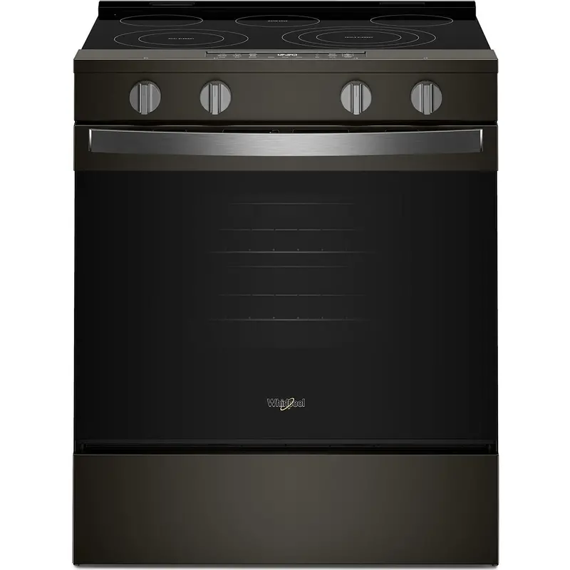 Whirlpool Ywses5030Sv – 30" Wi-Fi-Enabled Slide-In Electric Range (Stainless) 1