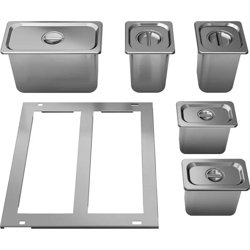 Zephyr Drpan241S 11-Piece Drawer Pan Kit 1