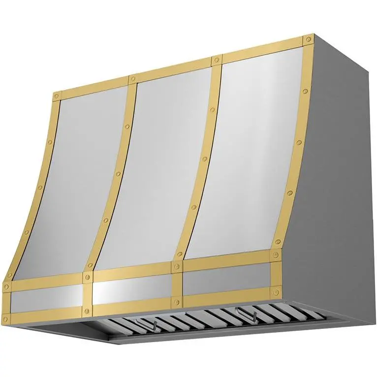 Zephyr Matte Silver Hood Banding Kit For 36-Inch Models Bkft36Asg 1