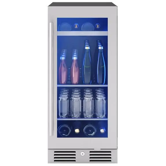 Zephyr Prb15C01Cg 15-Inch Single-Zone Beverage Cooler (3.4 Cu. Ft.) 1