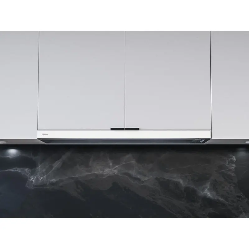 Zephyr Zpi-E24Bw 24-Inch Pisa Under-Cabinet Range Hood – White Built-In Design 1