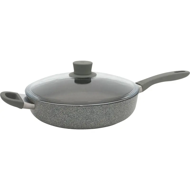 Zwilling 4-Quart Nonstick Sauteuse With Glass Lid And Helper Handle 1