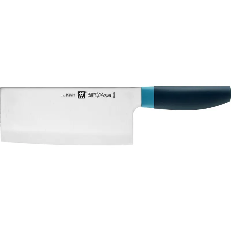 Zwilling Blueberry Series 7-Inch Chinese Chef’S Knife – Vibrant & Functional 1