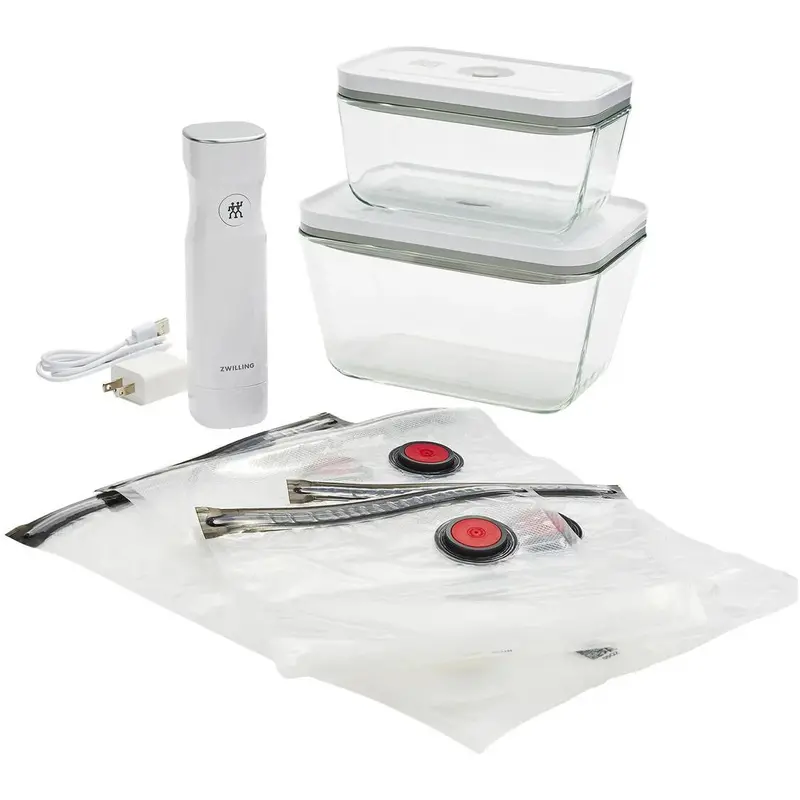 Zwilling Fresh & Save 36809-007 7-Piece Glass Vacuum Storage Starter Kit 1