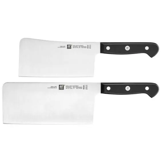 Zwilling Gourmet 2-Piece Heavy-Duty Cleaver Set 1