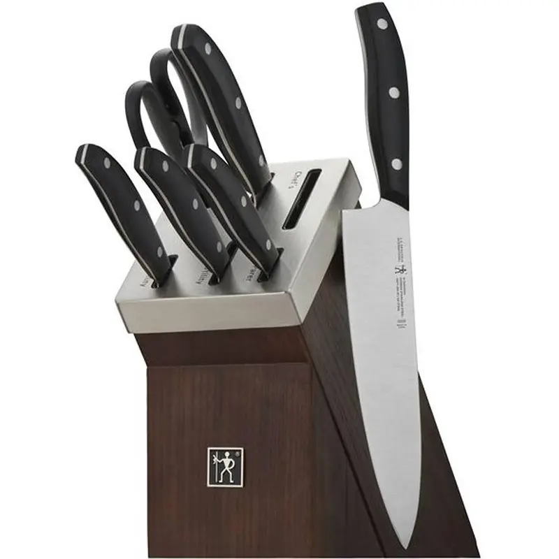 Zwilling Henckels Definition 7-Piece Compact Knife Set With Block 1