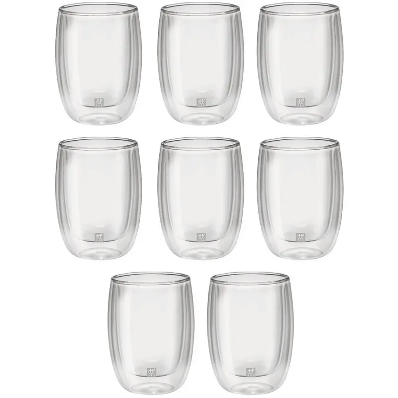 Zwilling Sorrento 8-Piece Tempered Coffee Glass Set 1