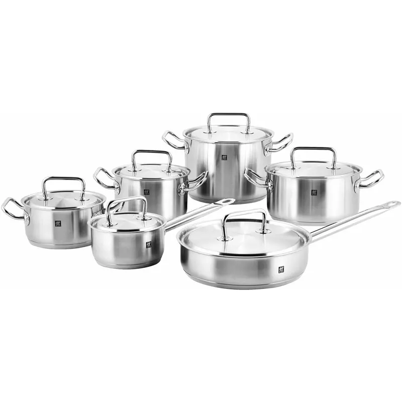 Zwilling Spirit 12-Piece Stainless Steel Cookware Set 1
